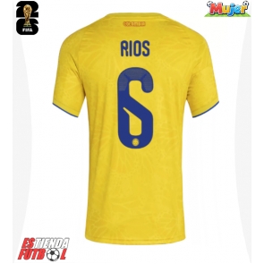 Colombia Richard Rios #6 Primera Equipación Mujer Mundial 2026 Manga Corta
